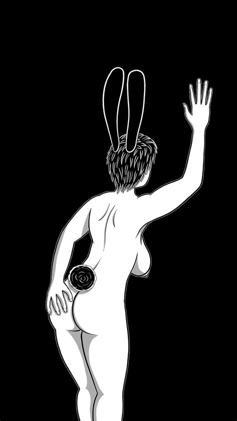 Bunny Girl Grayscale Ver By Mongirfem Hentai Foundry
