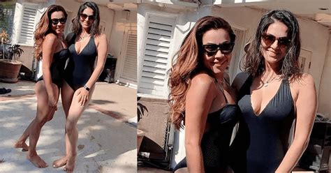 Sunny Leone Enjoys The Pool On Hot Los Angeles Day Friday Rumors