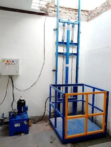 Hydraulic Cage Lift Operating Height Feet Capacity