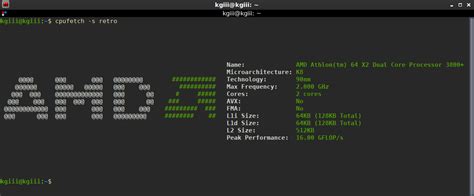 Get Some Prettified Cpu Information In Your Terminal With Cpufetch