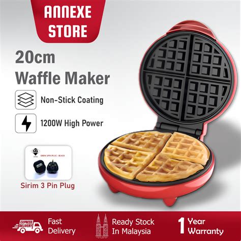 Electric Waffles Maker Bubble Egg Waffle Cake Oven Pancake Non Stick