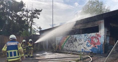 Feuer Im Ehemaligen Trampoline In Heilbronn B Ckingen Stimme De