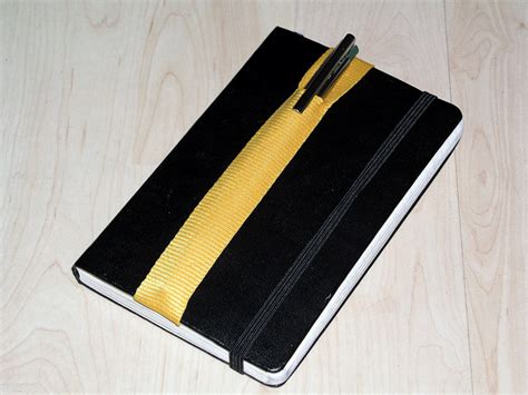 Moleskin Pen Holder Moleskine Notebook Diy Notebook Notebook Covers