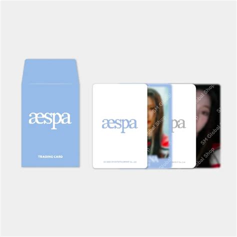 Aespa Come To My Illusion Random Trading Card Set B Ver Kpopowo Pl