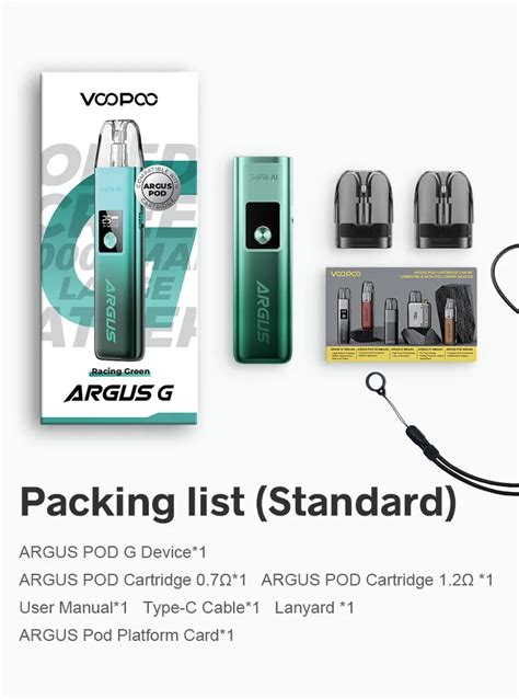 Voopoo Argus G Pod Kit Vape The Vape Dubai