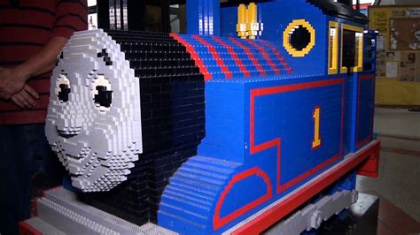 Giant Lego Thomas The Tank Engine Youtube