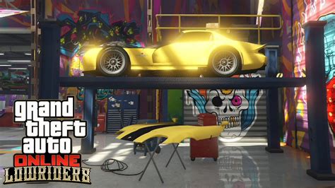 GTA 5 ONLINE UPDATE Lowriders S DLC Benny S Customs Garage Tour