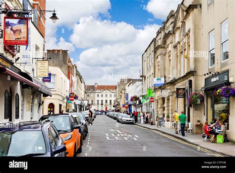shops  princess victoria street  clifton village bristol avon uk stock photo alamy