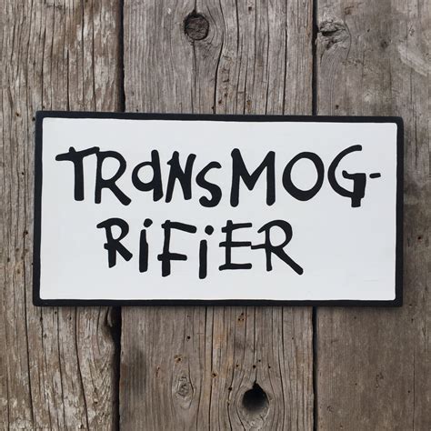 Calvin and Hobbes "Transmogrifier" Sign | Cardboard Box Stand Sign ...