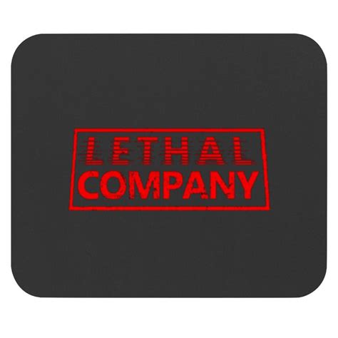 Lethal Company - Game Logo Mouse Pads sold by RoyalTeaShirt | SKU ...