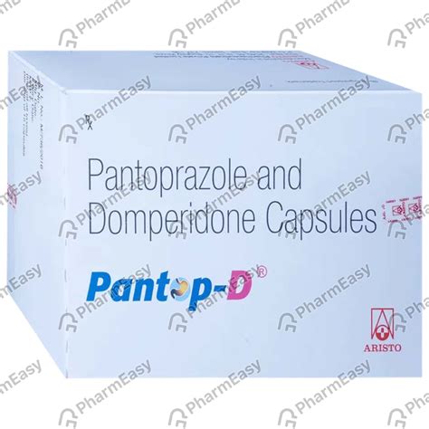 Pantop D Strip Of Capsules Uses Side Effects Price Dosage