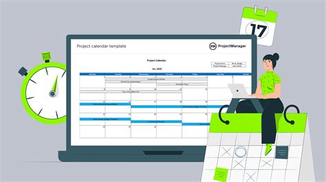 Project Calendar Template for Excel (Free Download)