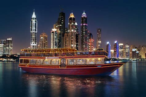 Dubai Marina Dhow Cruise Sea Tours Booking Dubai 2024