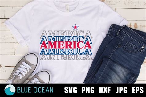 America Svg 4th Of July Svg Patriotic Shirt Svg