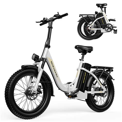 SOHAMO Electric Bike for Woman, 48V 15AH Removable Battery E Bike, 750W ...
