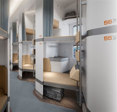 An Innovative Design For Overnight Train Sleeper Car Cabins Core