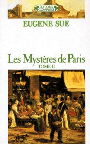 LES MYSTERES DE PARIS Eugène Sue Decitre 9782870273111 Livre