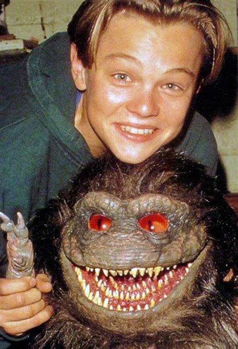 Leonardo Dicaprio On The Set Of Critters 3 1991 Roldschoolcool