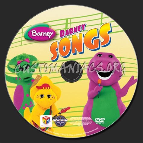 Barney Songs dvd label - DVD Covers & Labels by Customaniacs, id: 83241 ...