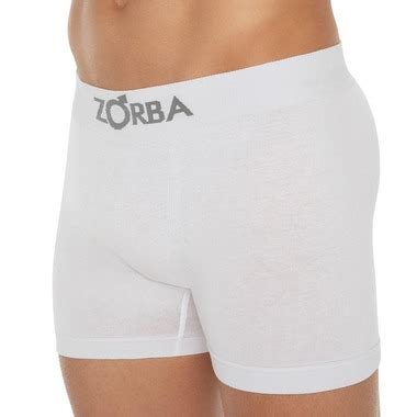 Kit Cuecas Boxer Zorba Algod O Sem Costura Unidades Masculina Em