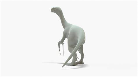 3d Therizinosaurus Rigged Basemesh Skeleton Turbosquid 2109451