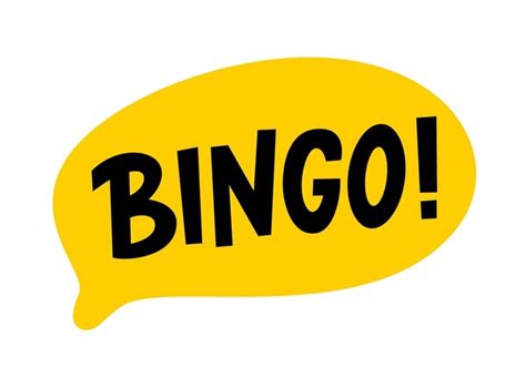 Bingo Text Bingo Background Bingo Logo Bingo Sign Bingo Game