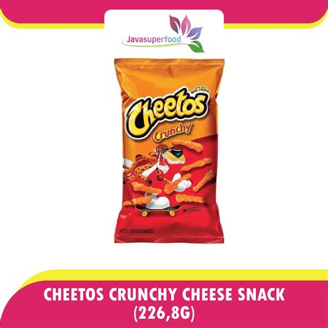 Jual Snack Cheetos Crunchy Real Cheese Flavored 8oz 226 8g Shopee