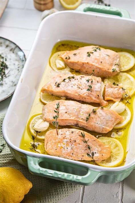 Leckerer Zitronen Lachs Aus Dem Ofen Schnelles Abendessen