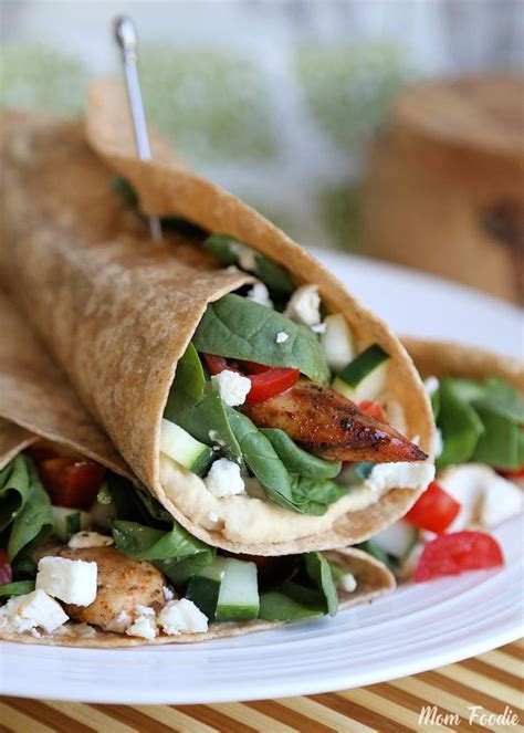 22 High Fiber Lunch Recipes High Fibre Lunches Chicken Wrap Recipes