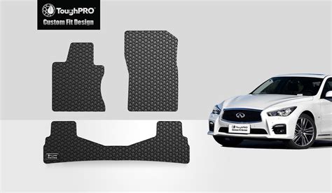 Toughpro 1st And 2nd Row Mats Compatible With Infiniti Q50 All Weather Heavy Duty Made In Usa