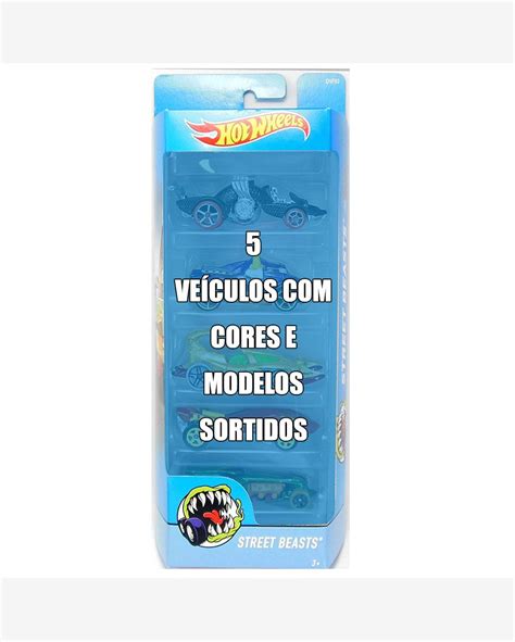 Riachuelo Conjunto De Ve Culo Hot Wheels Pacote Sortidos S Rie Street Beast Mattel