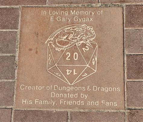 Gary Gygax Memorial | Lake Geneva, WI | D&D Creator