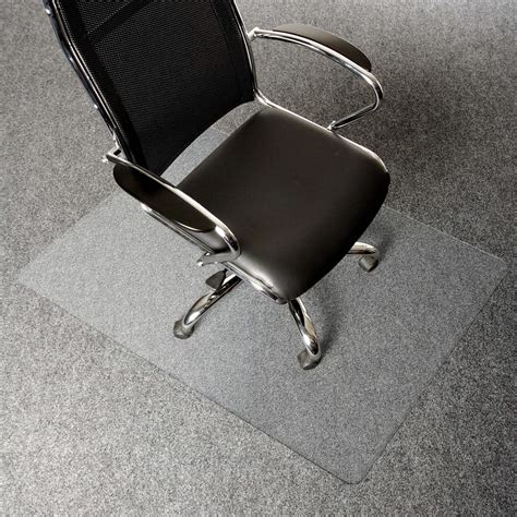 Floortex Executive Rectangular Polycarbonate Chair Mat For Deep Pile