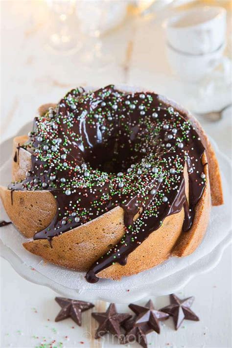 Bundt Cake With Apple Pear Compote And Anisseeds Simones Kitchen