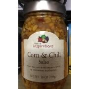 Taste Of Inspirations Salsa Corn And Chili Calories Nutrition