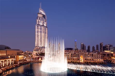 Iconic Luxury Hotel Address Downtown Opens Doors in Dubai