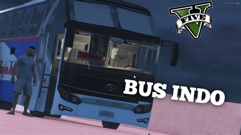 AKU MENJADI SUPIR BUS MODEL BARU GTA V ROLEPLAY INDONESIA YouTube