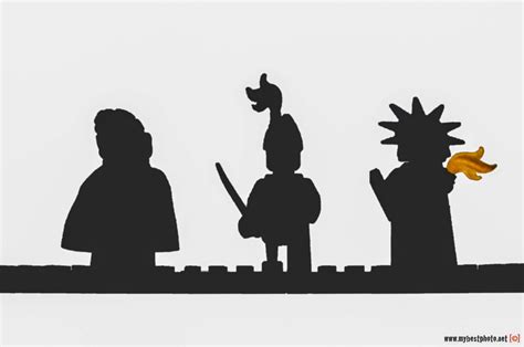 Lego Minifigures In The Wild Lego Minifigure Series Silhouette Wallpaper