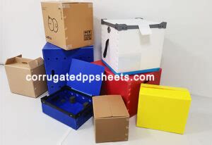 Custom Corrugated Plastic Shelf Bins Correx Pick Bins Huiyuan