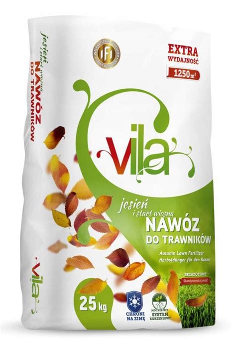 VILA JESIENNY NAWÓZ DO TRAWY TRAWA 25KG BEZ AZOTU 10938657310