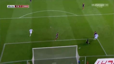 Gareth Bale Roasted Marc Bartra To Score Sensational Goal Vs Barcelona