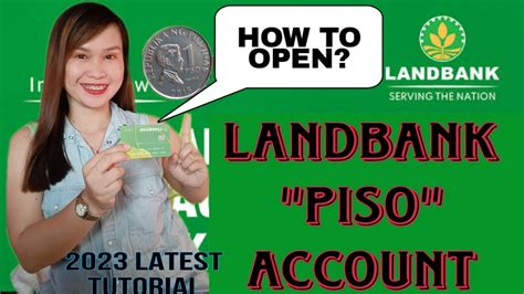 Best For STUDENTS How To Open PISO LANDBANK ACCOUNT 3 Easy Steps