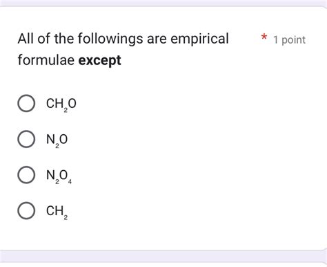 All Of The Followings Are Empirical 1 Point Studyx