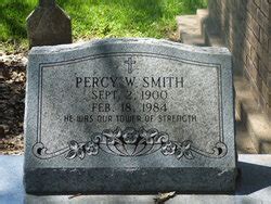 Percy William Smith Memorial Find A Grave