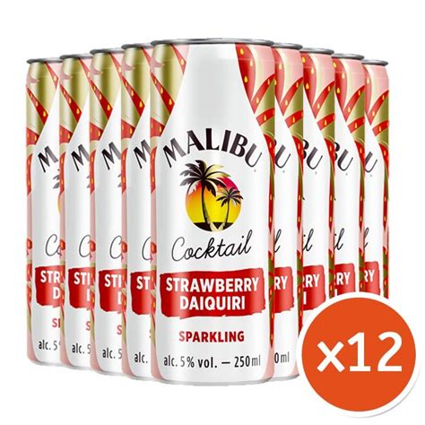 Malibu Cocktail Strawberry Daiquiri At The Best Price Buy Cheap With