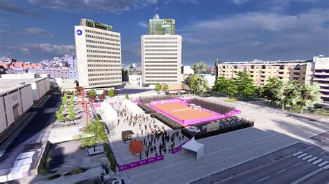 WTA Zavarovalnica Sava Ljubljana 2023 Trg Republike Tenis Slovenija