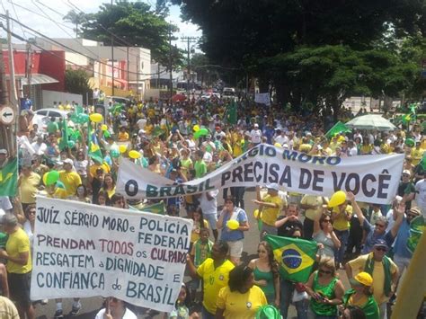 G1 Protestos anti Dilma reúnem milhares na região de Ribeirão Preto