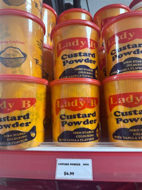 Custard Powder 500G – Au Mboa