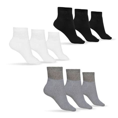 Men's Cotton Diabetic Ankle Socks – DIABETIC SOCK CLUB