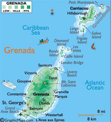 Grenada Map